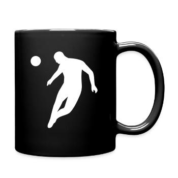 tête - Mug uni - noir - Droite