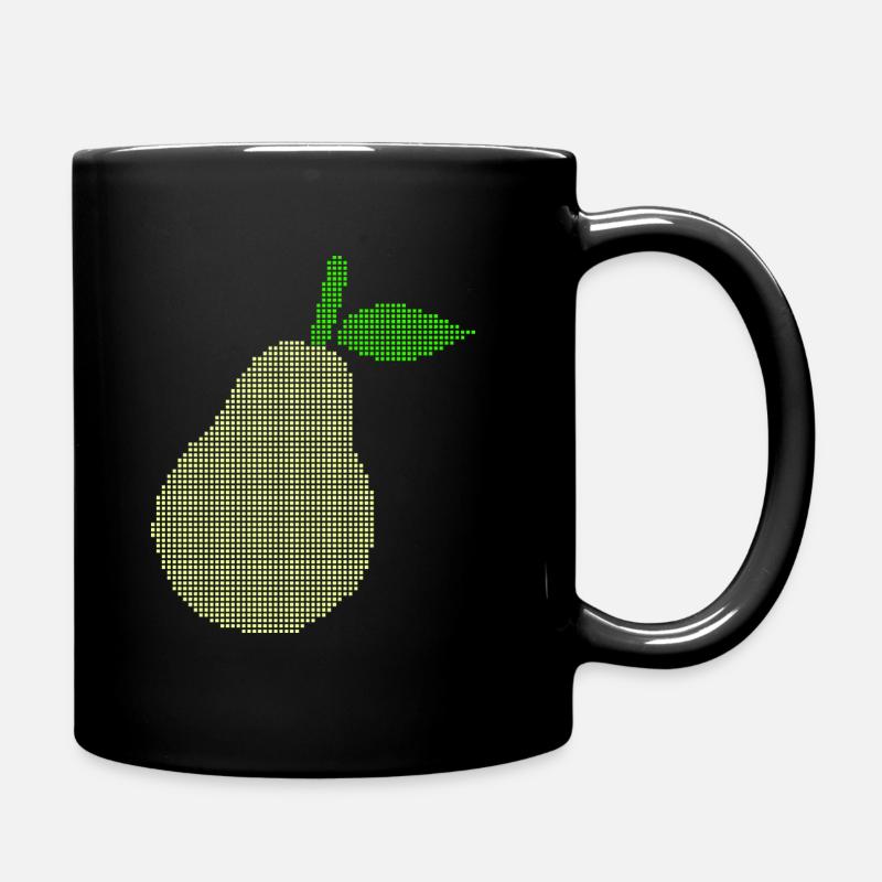 poire - Mug uni - noir