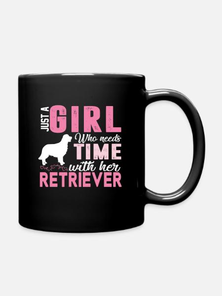 retriever - Full Colour Mug - black