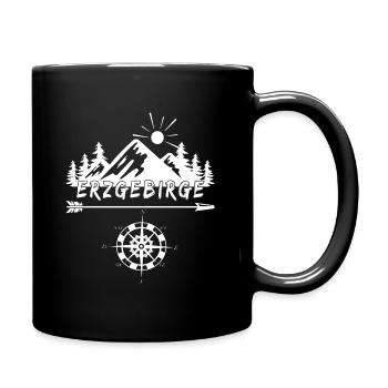 design erzgebirge 03 W - Tasse einfarbig - Schwarz - Rechts