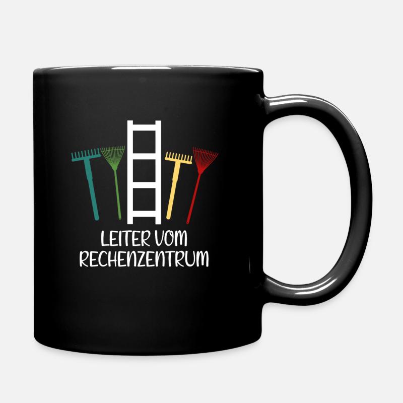 Gärtner Humor Garten Leiter Vom Rechenzentrum - Tasse einfarbig - Schwarz