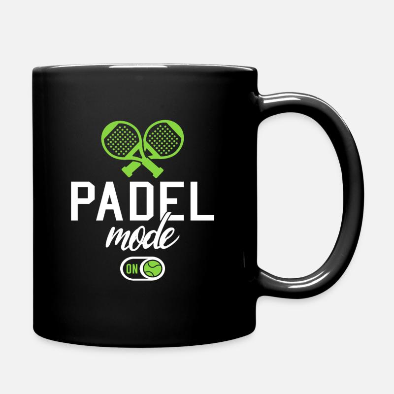 Padel Mode On Padel Tennis Padel Player - Full Colour Mug - black