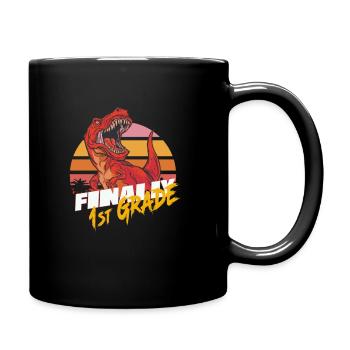 Finally 1st Grade, First Grader - Full Colour Mug - black - Right