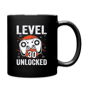 30th Birthday Gamer Gaming Level 30 Débloqué - Mug uni - noir - Droite