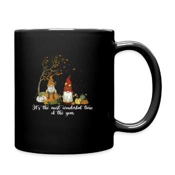 Herbst It's The Most Wonderful Time of The Year - Tasse einfarbig - Schwarz - Rechts