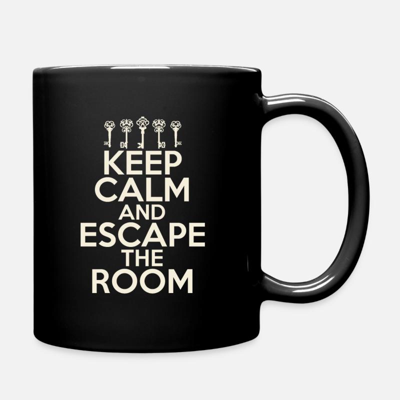 Escape Room - Full Colour Mug - black