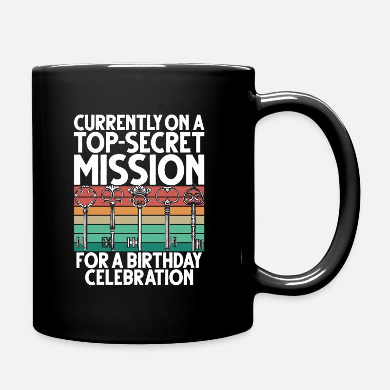 Escape Room - Full Colour Mug - black