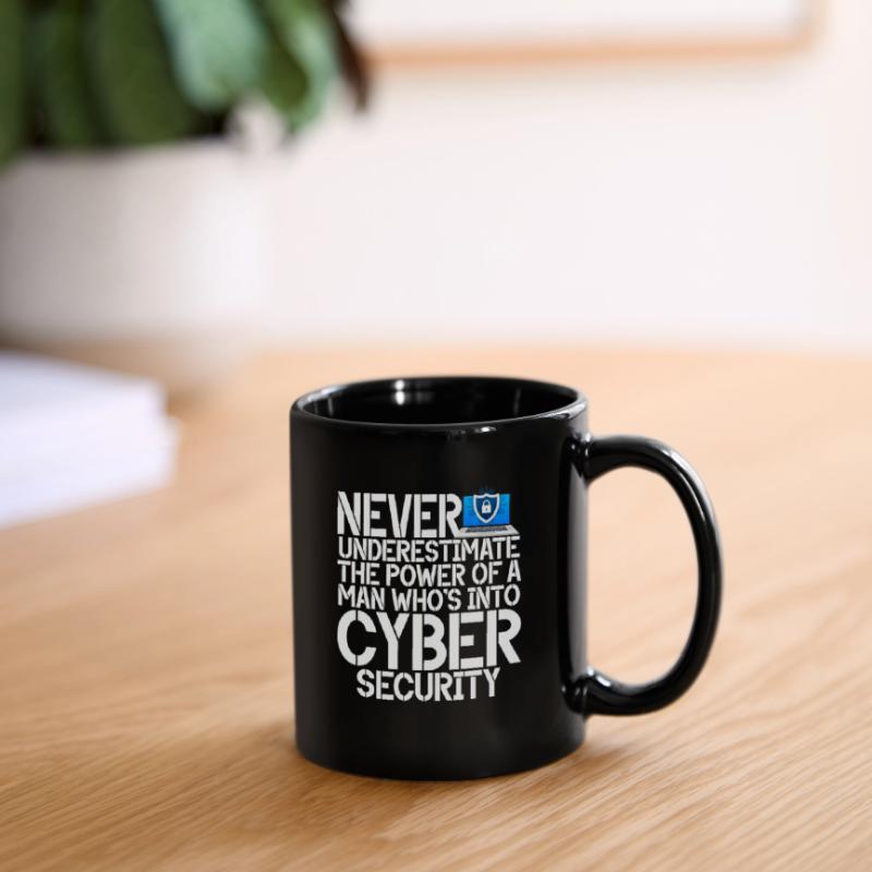 Cyber security hacker hacking Full Colour Mug
