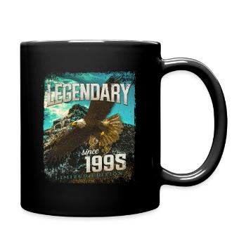 Légendaire depuis 1995 - Mug uni - noir - Droite