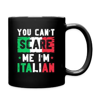 Italien Italie Drôle Dicton Idée Cadeau - Mug uni - noir - Droite