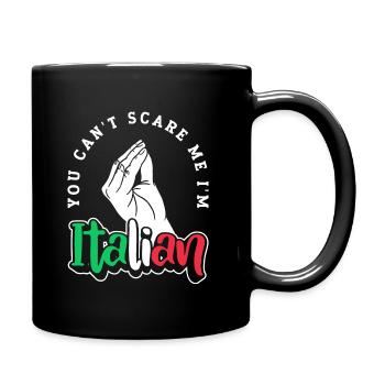Italien Italie Drôle Dicton Idée Cadeau - Mug uni - noir - Droite