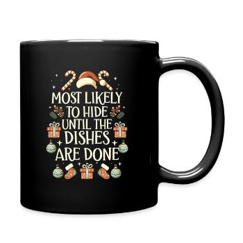 Noël Noël drôle dire humour drôle - Mug uni - noir - Droite