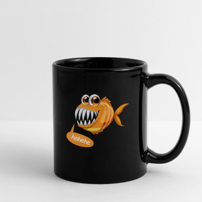 Poisson | Ajouter du texte | Guide dans la description Mug uni