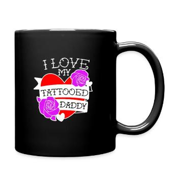 I Love My Daddy - Full Colour Mug - black - Right