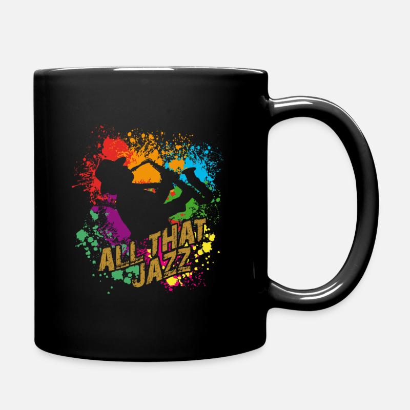 All That Jazz - Saxophone - Mug uni - noir