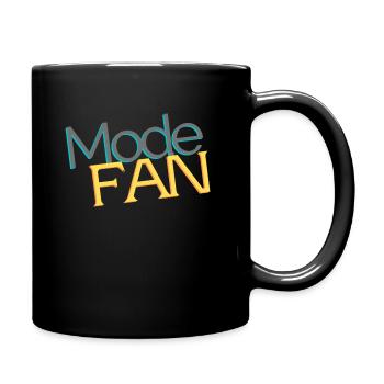 FAN - Full Colour Mug - black - Right