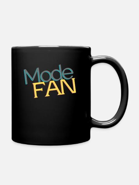 FAN - Full Colour Mug - black