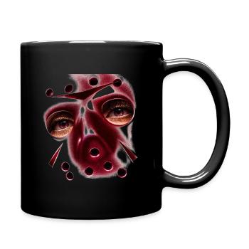 tronçonneuse - Mug uni - noir - Droite