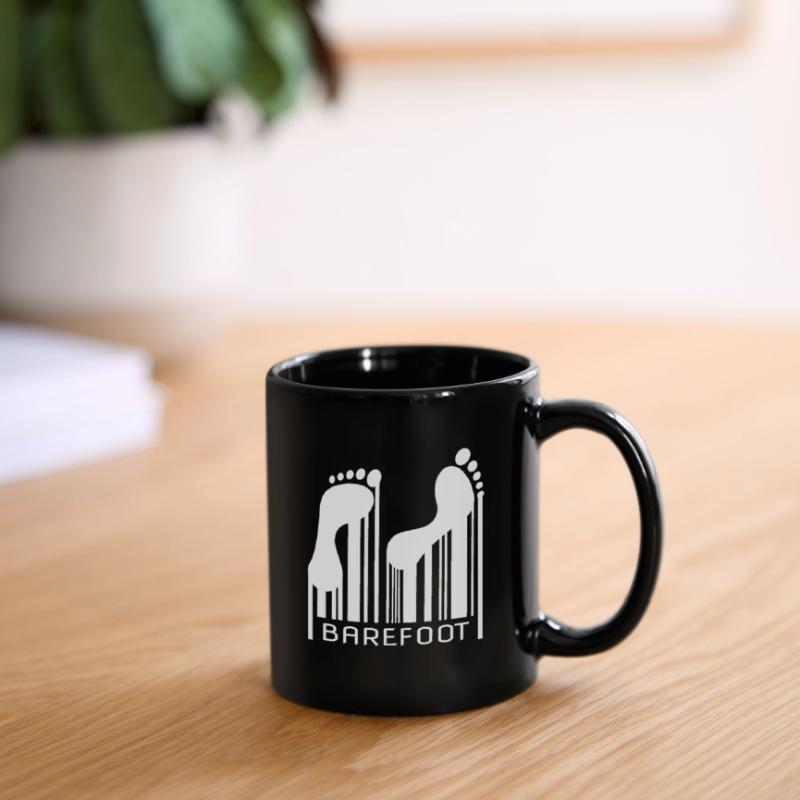 Barefoot Barcode Barefoot Bar Code Code Full Colour Mug