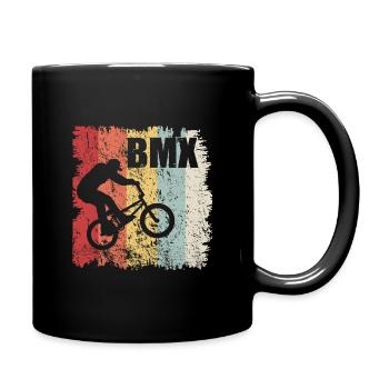Vélo BMX - Mug uni - noir - Droite