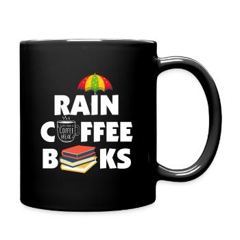 Rain Coffee Books - Full Colour Mug - black - Right