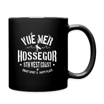 Tee shirt Vue mer Hossegor - Mug uni - noir - Droite