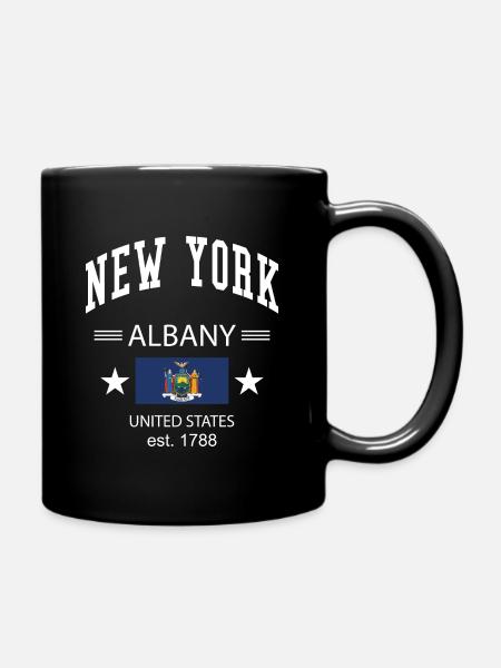 New York - Mug uni - noir