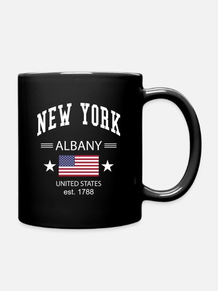 New York - Mug uni - noir