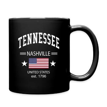 Tennessee - Mug uni - noir - Droite
