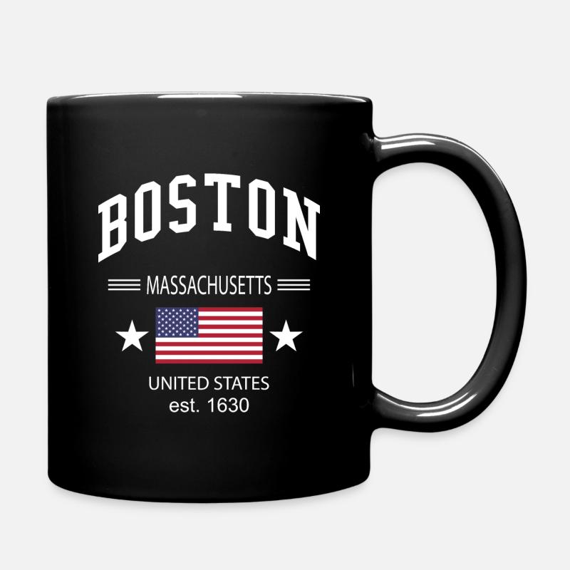 Boston - Mug uni - noir