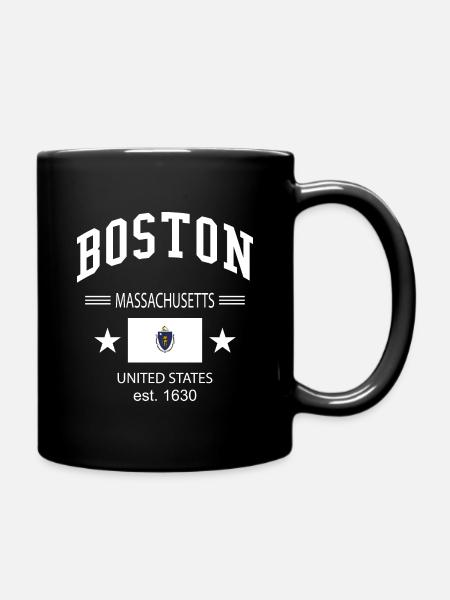 Boston - Mug uni - noir