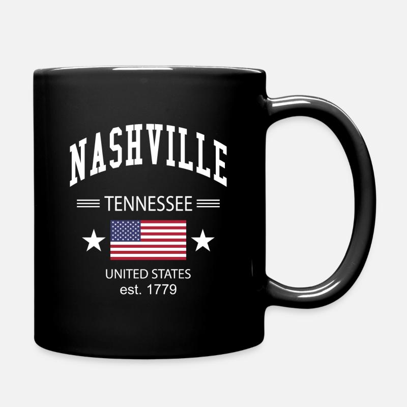 Nashville - Mug uni - noir