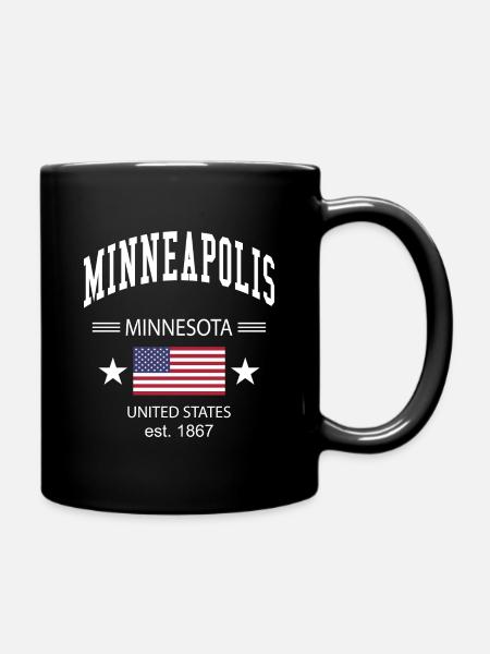 Minneapolis - Mug uni - noir