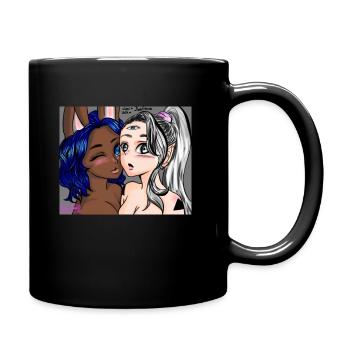 Luai et Vale - Mug uni - noir - Droite