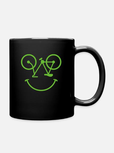 Vélo / Vélo / Vélo - Cyclisme - Mug uni - noir