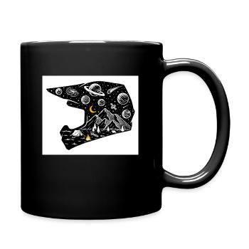 MX Helmet - Full Colour Mug - black - Right