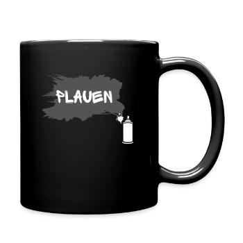 Fancy Plauen Street & Graffity Style - Mug uni - noir - Droite