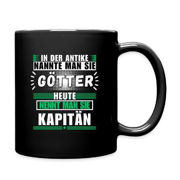 Les dieux dans l’Antiquité. Le capitaine d’aujourd’hui - Mug uni - noir - Droite