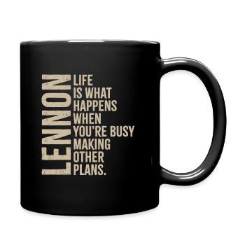 Life - Full Colour Mug - black - Right