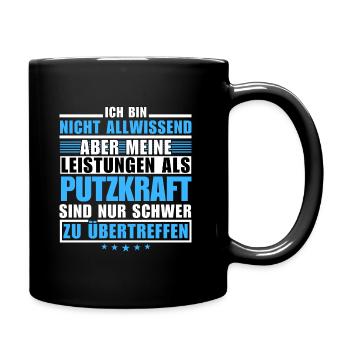 Unsurpassed performance as a cleaner - Full Colour Mug - black - Right