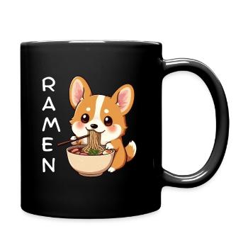 Ramen Corgi - Mug uni - noir - Droite