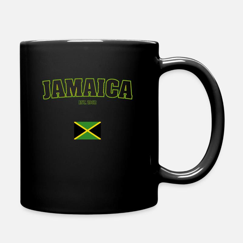 Jamaica EST 1962 - Full Colour Mug - black