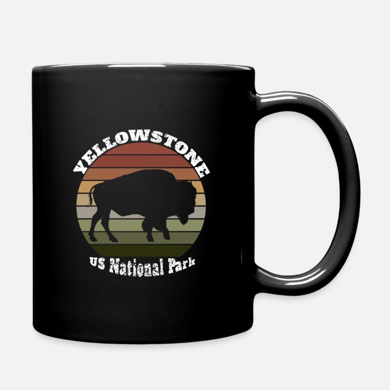 Yellowstone Dutton Ranch Vintage - Full Colour Mug - black