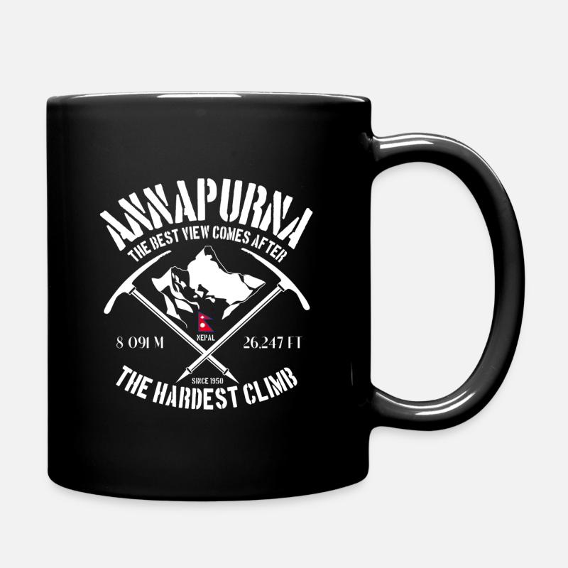 Annapurna - Mug uni - noir