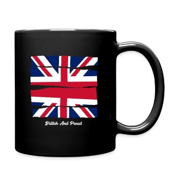 British and Pride - Full Colour Mug - black - Right