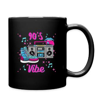 90's ghetto blaster Génération 90 - Mug uni - noir - Droite