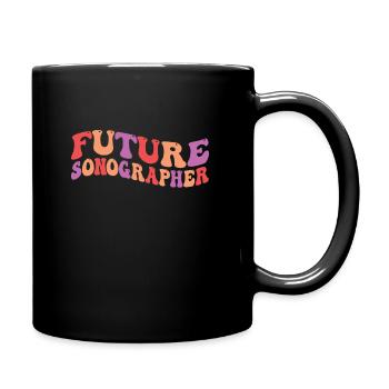 Ultraschalldiagnostik Studium Sonographie Student - Tasse einfarbig - Schwarz - Rechts