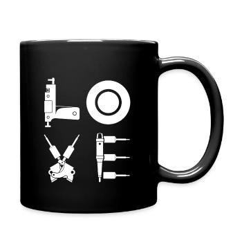 Tattoo Artist Tattoo Artist Gift Tatooist Tattoo - Full Colour Mug - black - Right