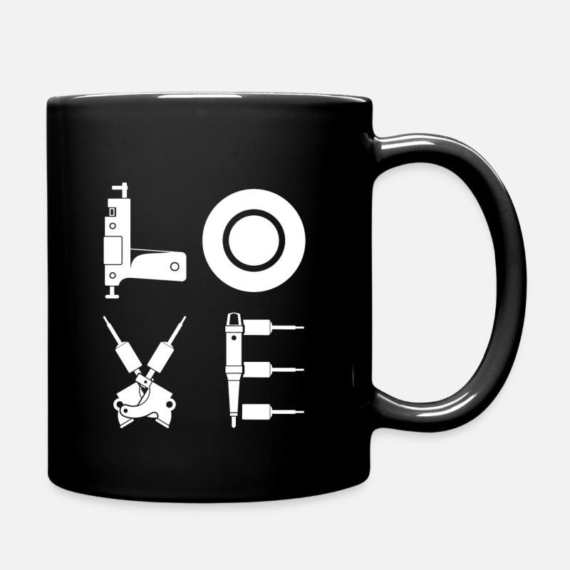 Tattoo Artist Tätowierer Geschenk Tatooist Tattoo - Tasse einfarbig - Schwarz