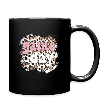 Football Game Day Football Fan Football Match Day - Full Colour Mug - black - Right